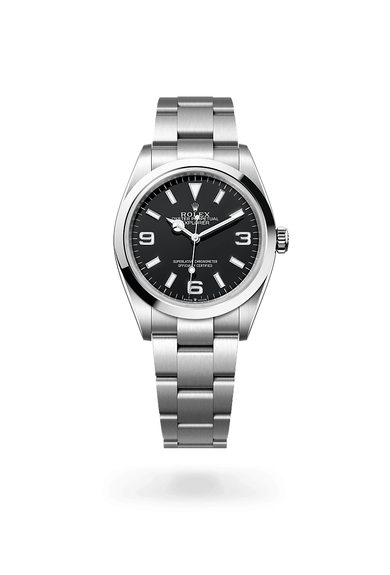 Rolex Explorer Oyster, 36 mm, Oystersteel