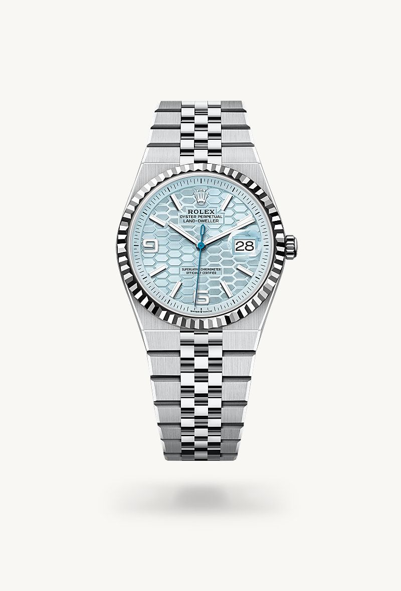 Rolex Land-Dweller 36 Oyster, 36 mm, platinum