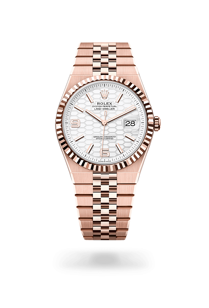 Rolex Land-Dweller 40 Oyster, 40 mm, Everose gold