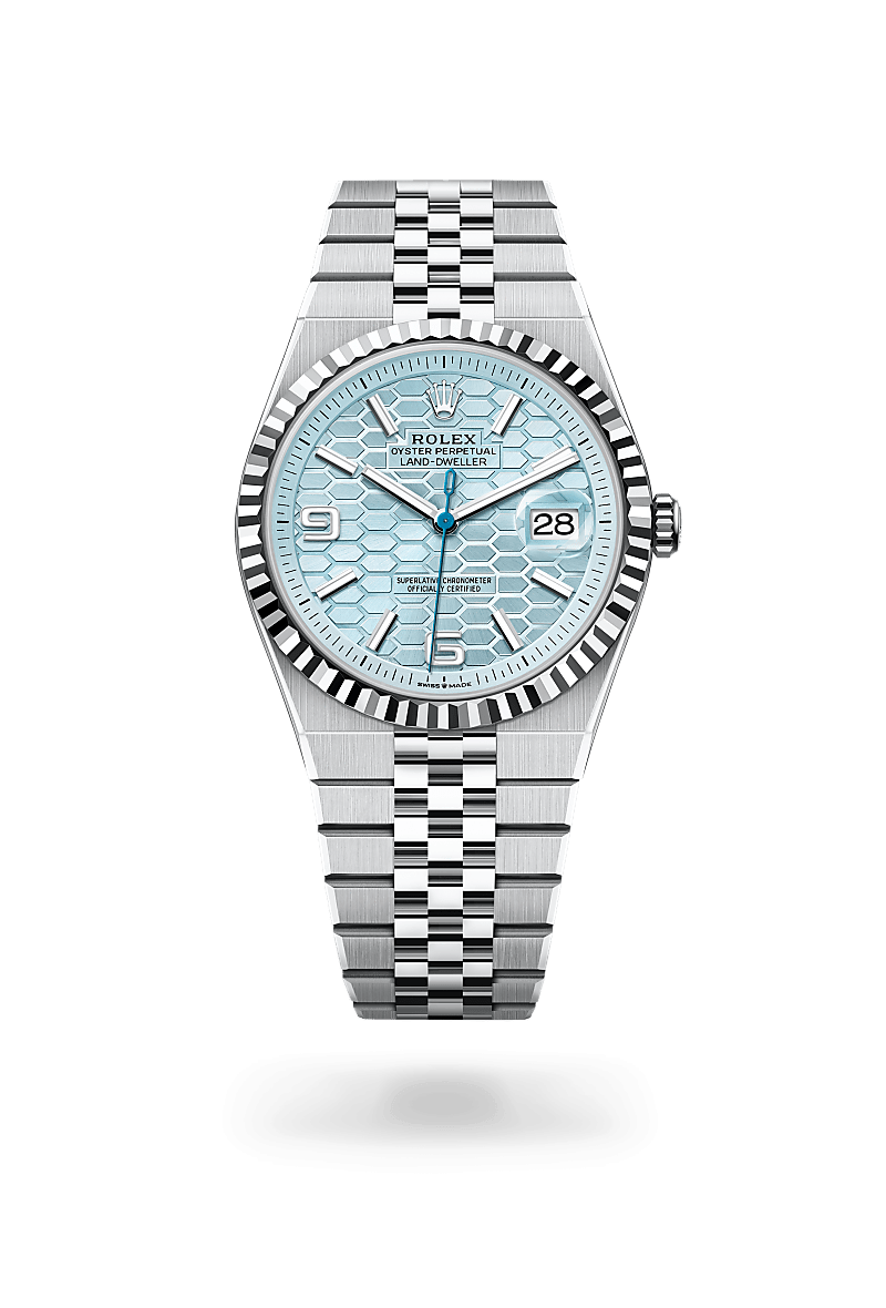 Rolex Land-Dweller 40 Oyster, 40 mm, platinum