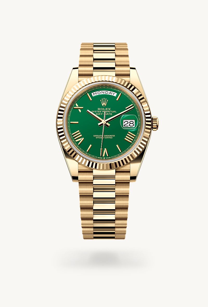 Rolex Day-Date 40 Oyster, 40 mm, yellow gold
