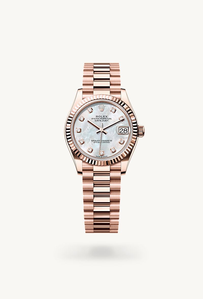 Rolex Datejust 31 Oyster, 31 mm, Everose gold