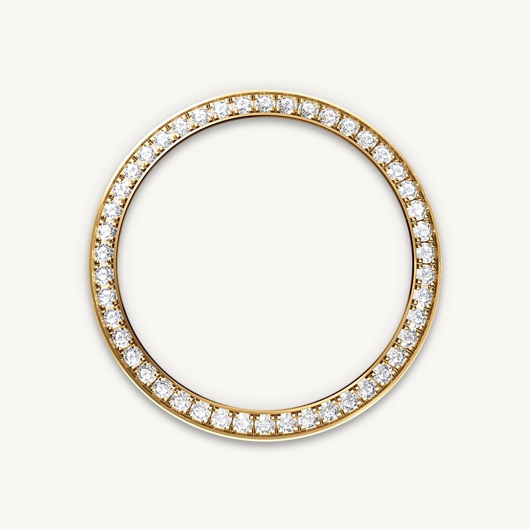 Diamond-set bezel