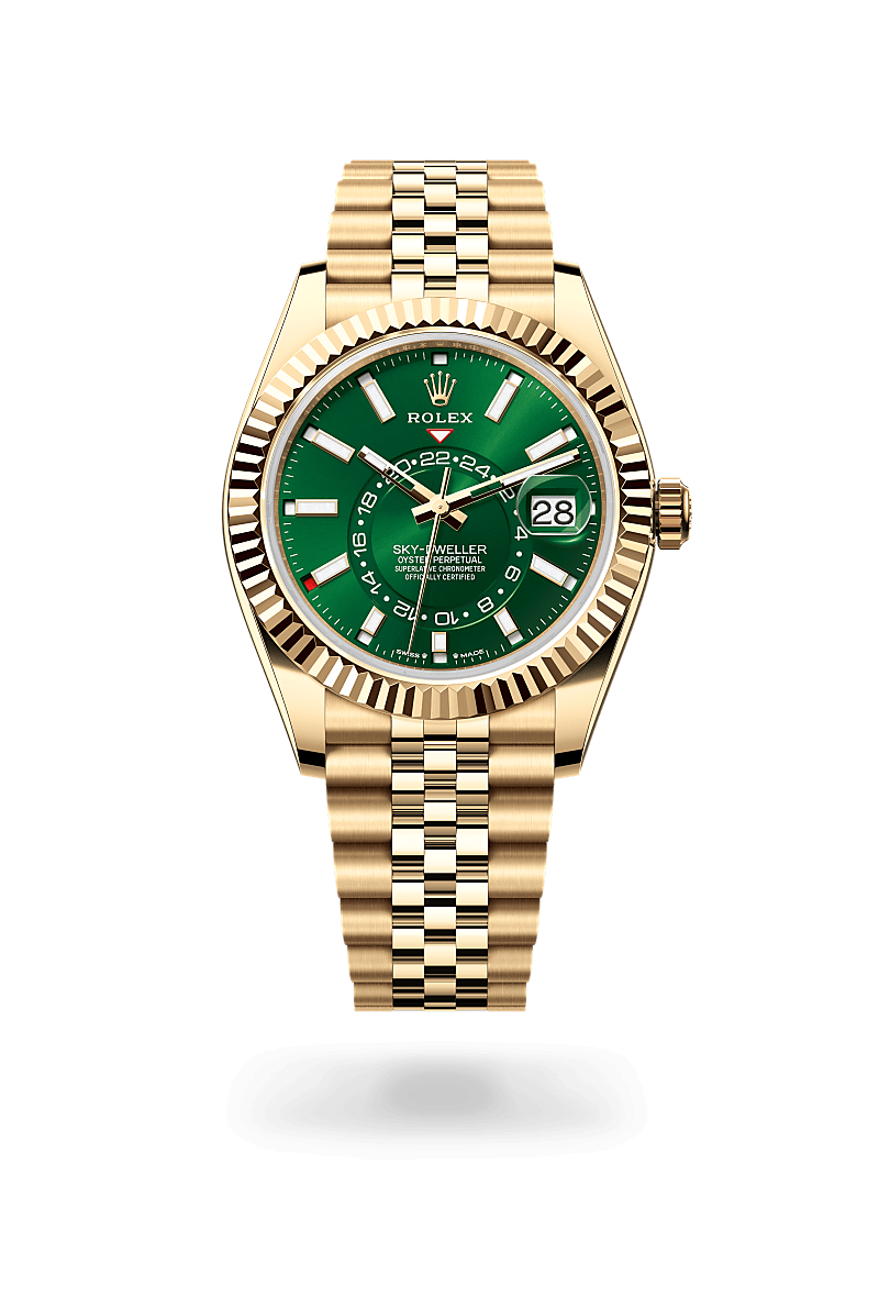 Rolex Sky-Dweller Oyster, 42 mm, yellow gold