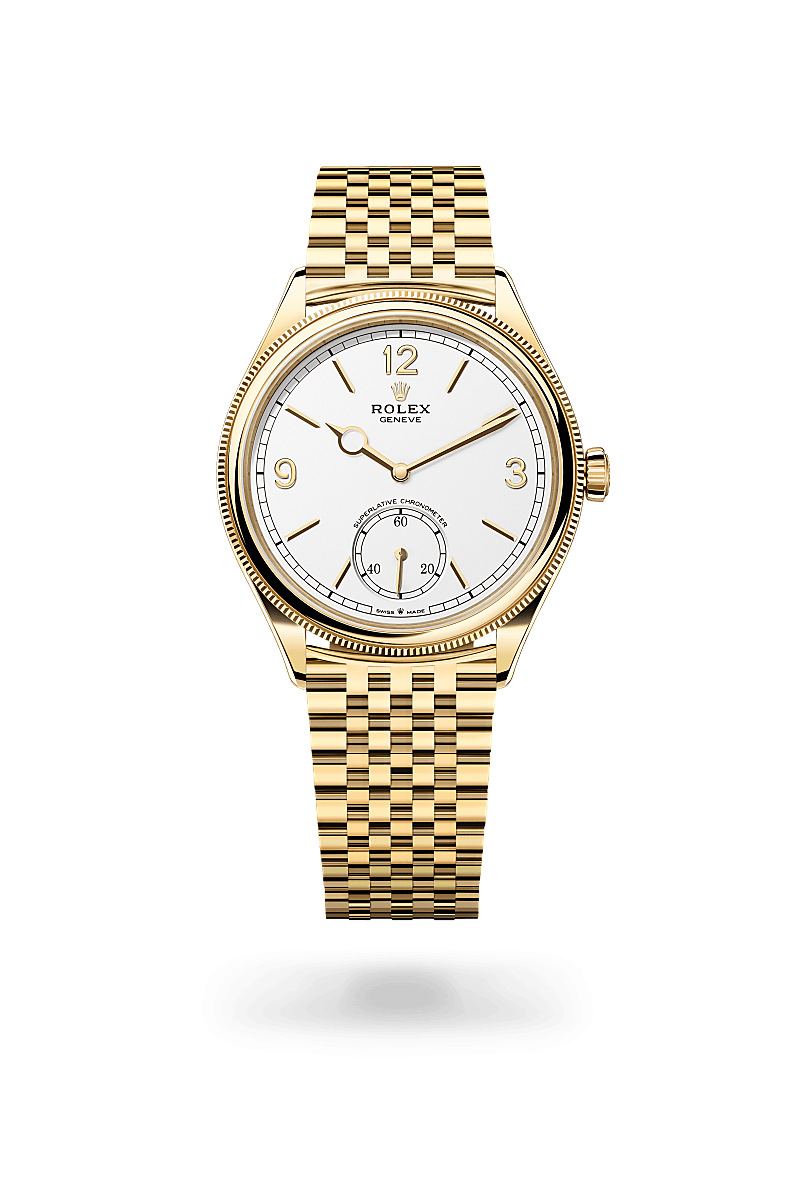 Rolex 1908 Gelbgold 39 mm, 18 ct yellow gold, polished finish