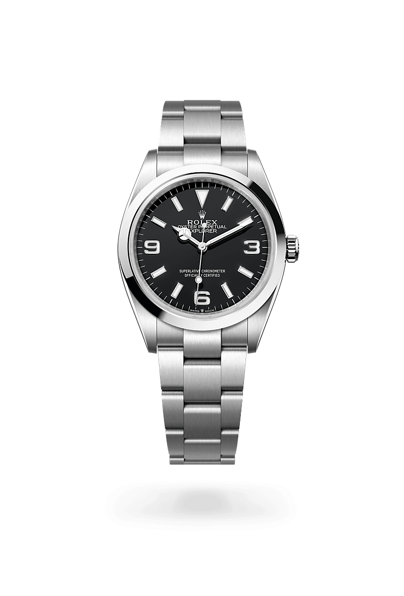 Rolex Explorer 36 in Oystersteel, M124270-0001 - Ethos