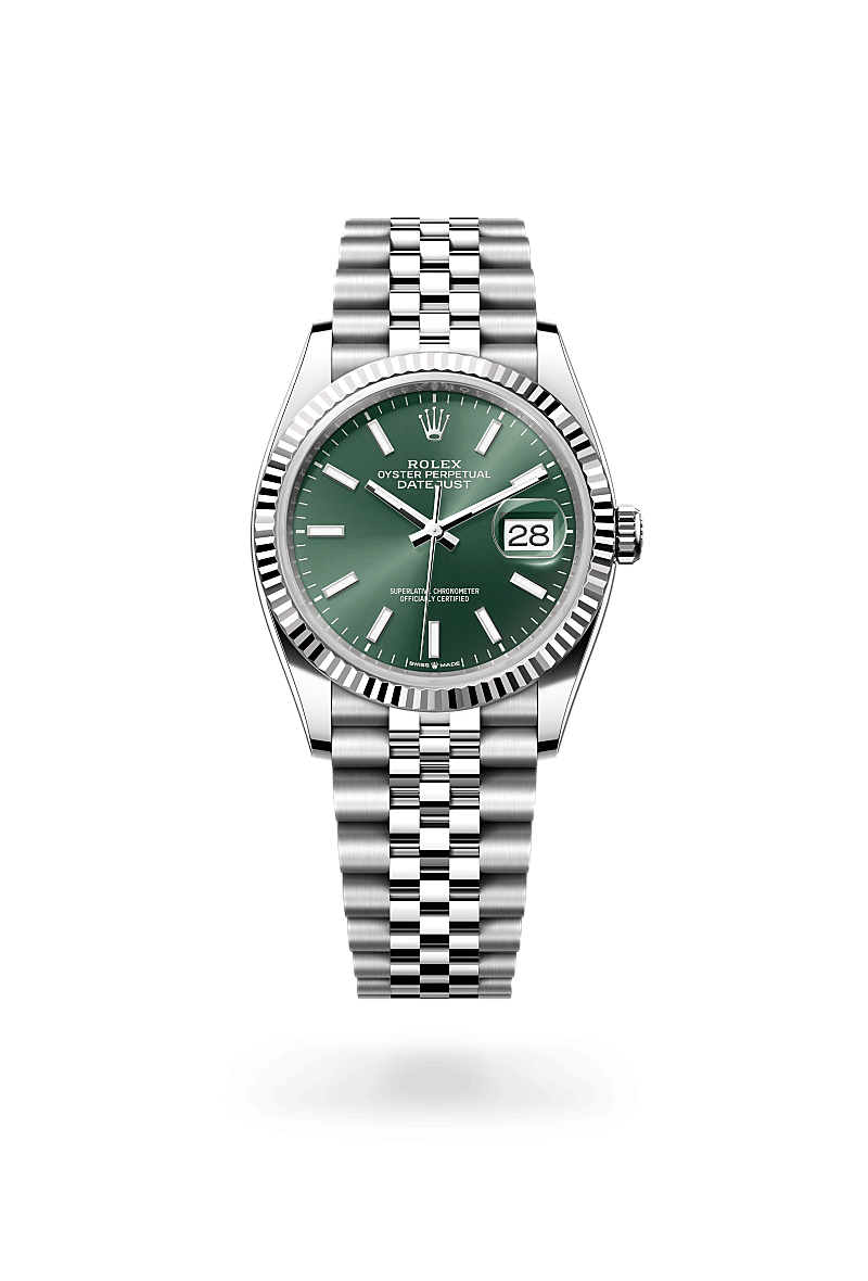 Rolex Datejust 36 in White Rolesor - combination of Oystersteel and white gold, M126234-0051 - Ethos