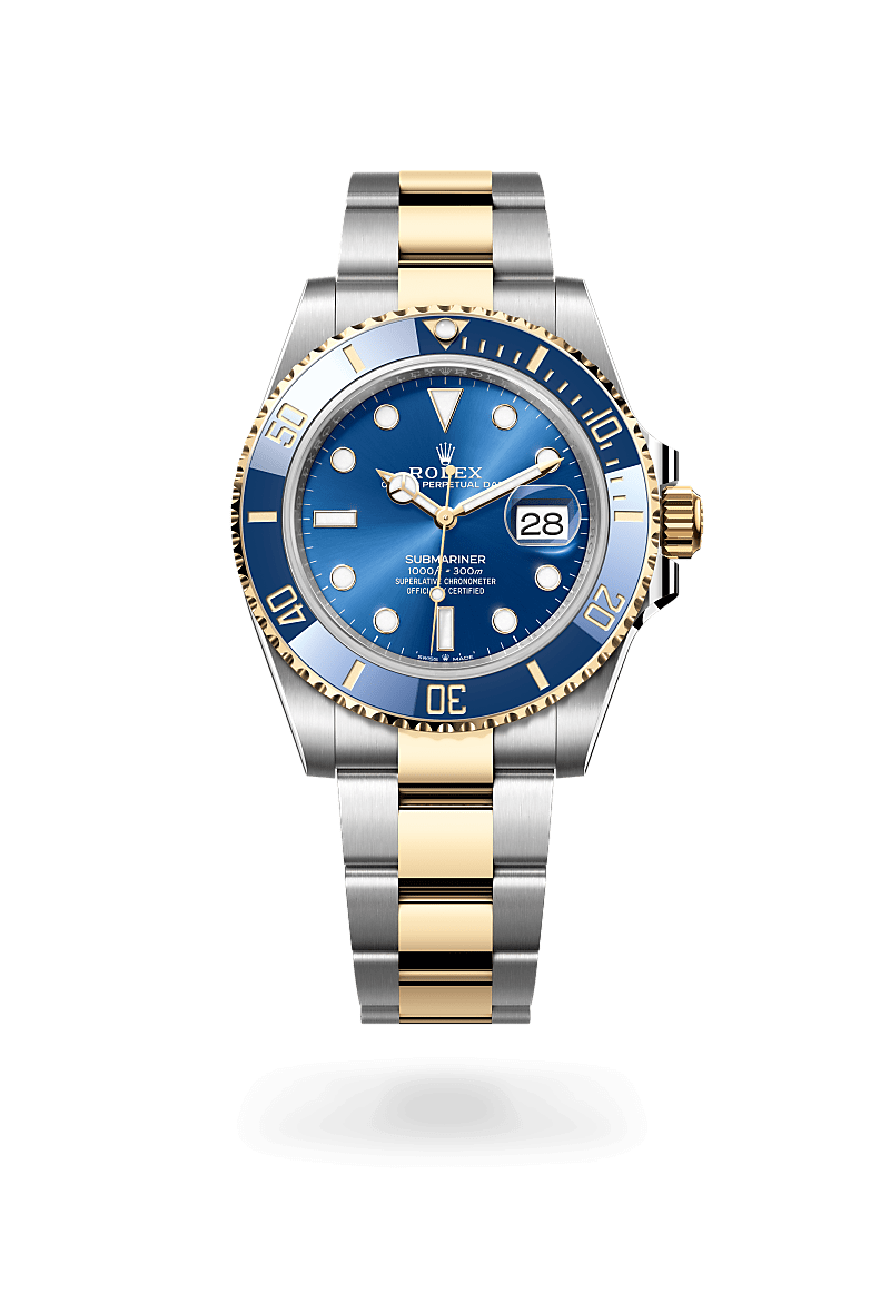 Rolex Submariner Date Oyster, 41 mm, Oystersteel and yellow gold