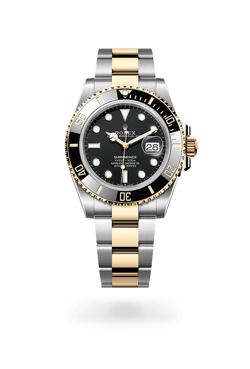 Rolex Submariner Date Oyster, 41 mm, Oystersteel and yellow gold