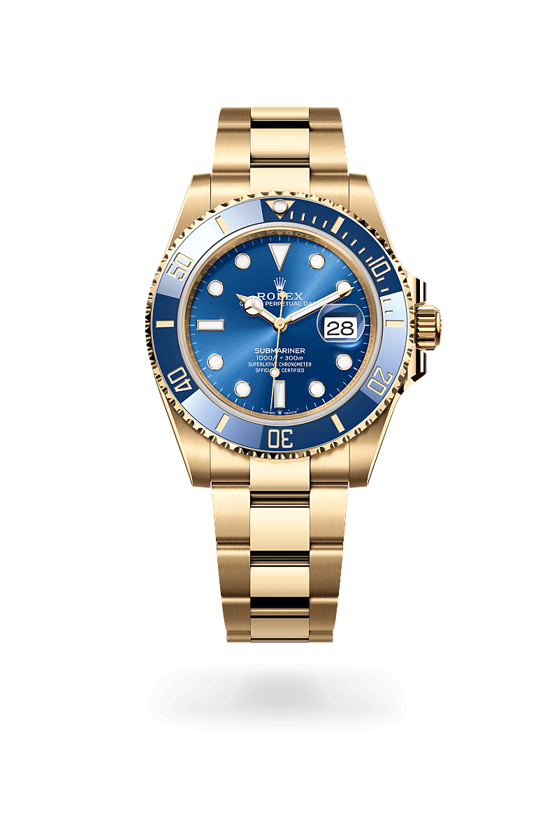 Rolex Submariner Date in 18 ct yellow gold, M126618LB-0002 - Ethos