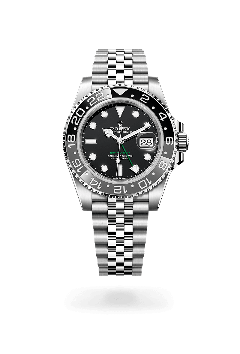 Rolex GMT-Master II in Oystersteel, M126710GRNR-0003 - Ethos