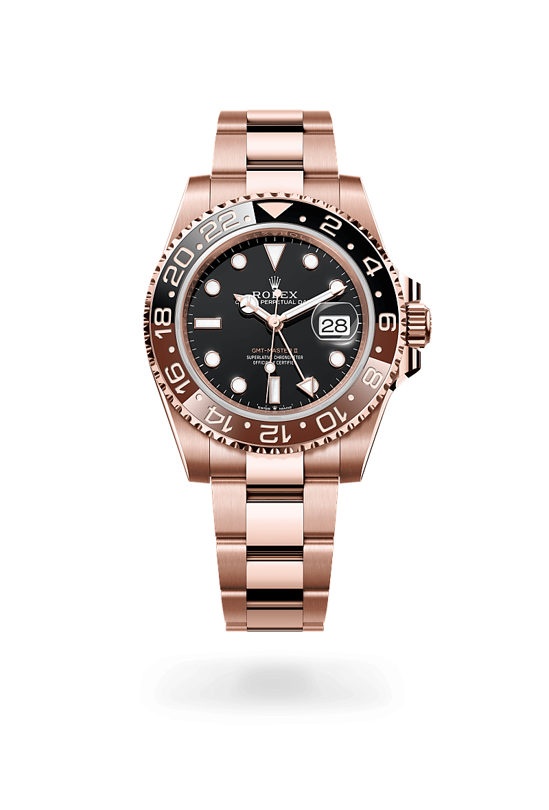 Rolex GMT-Master II in 18 ct Everose gold, M126715CHNR-0001 - Ethos