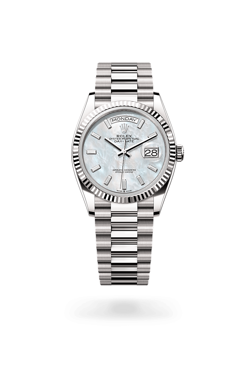 Rolex Day-Date 36 Oyster, 36 mm, white gold