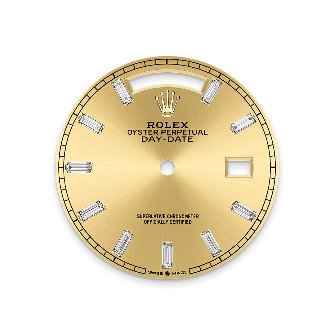 Champagne-colour dial