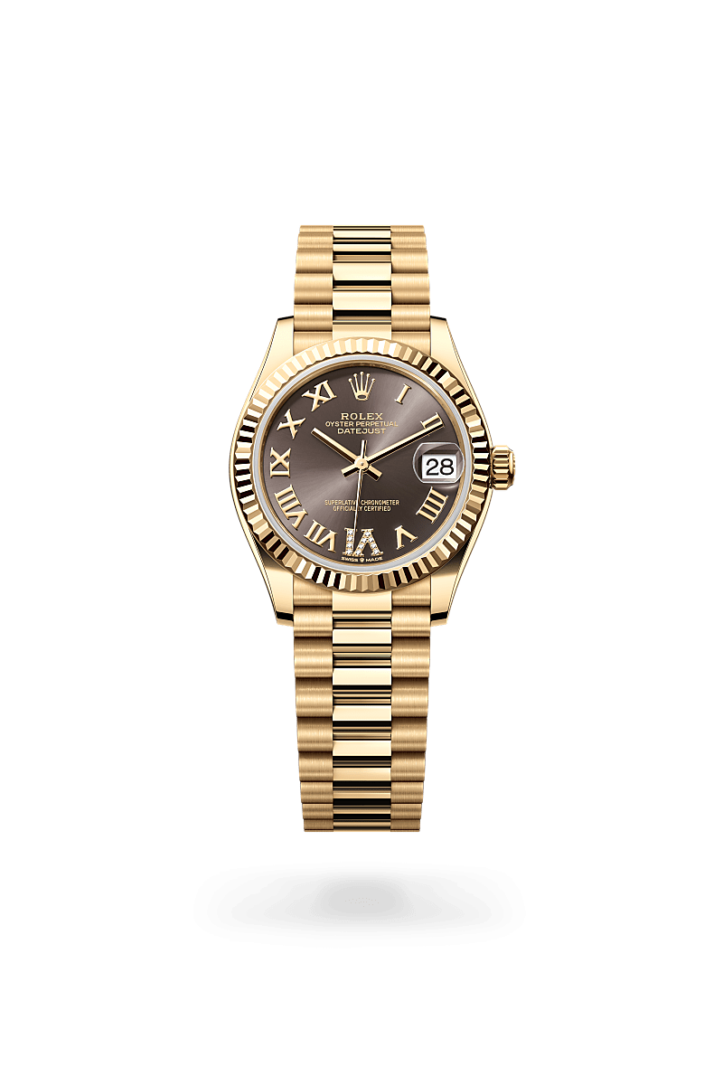 Rolex Datejust 31 in 18 ct yellow gold, M278278-0032 - Ethos