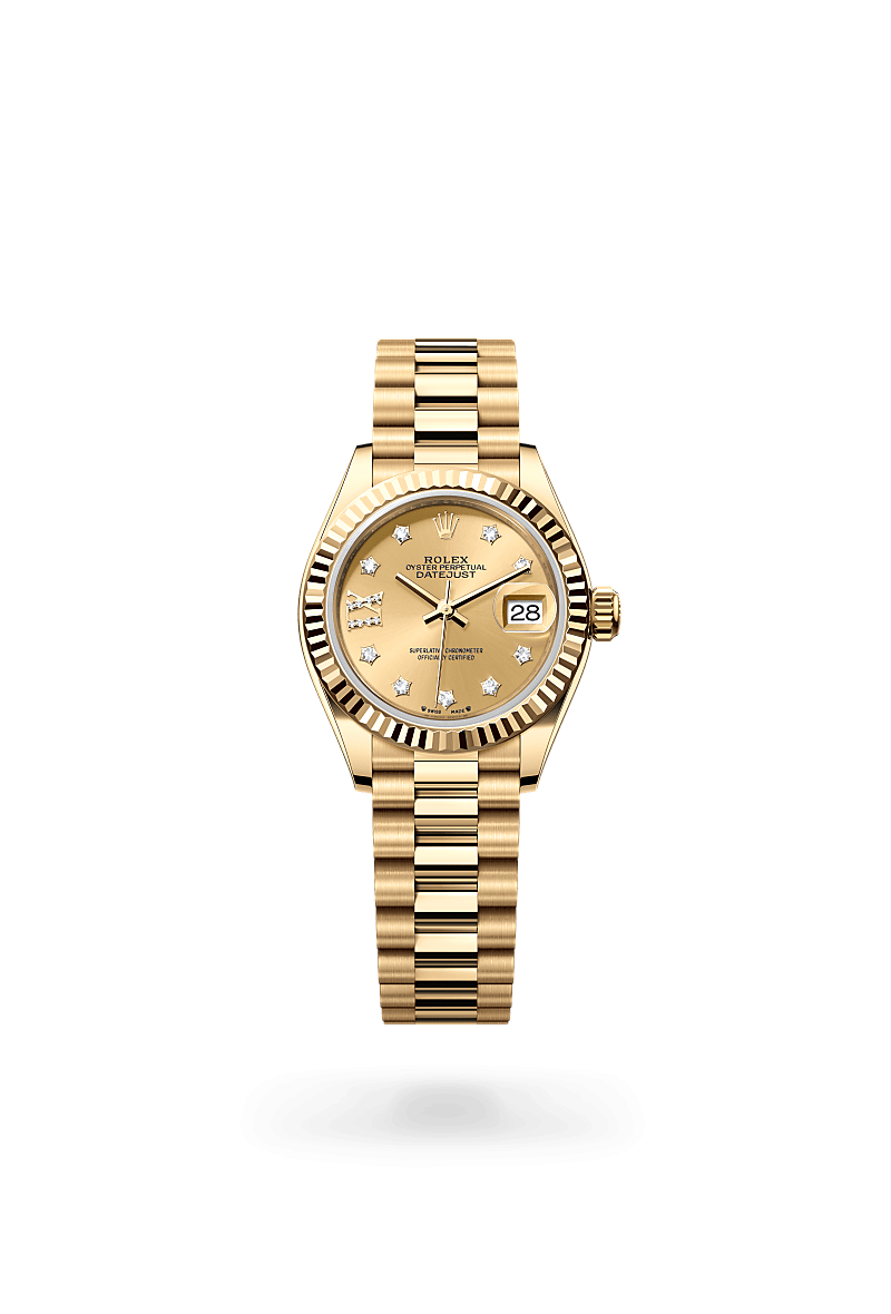 Rolex Lady-Datejust in 18 ct yellow gold, M279178-0013 - Ethos