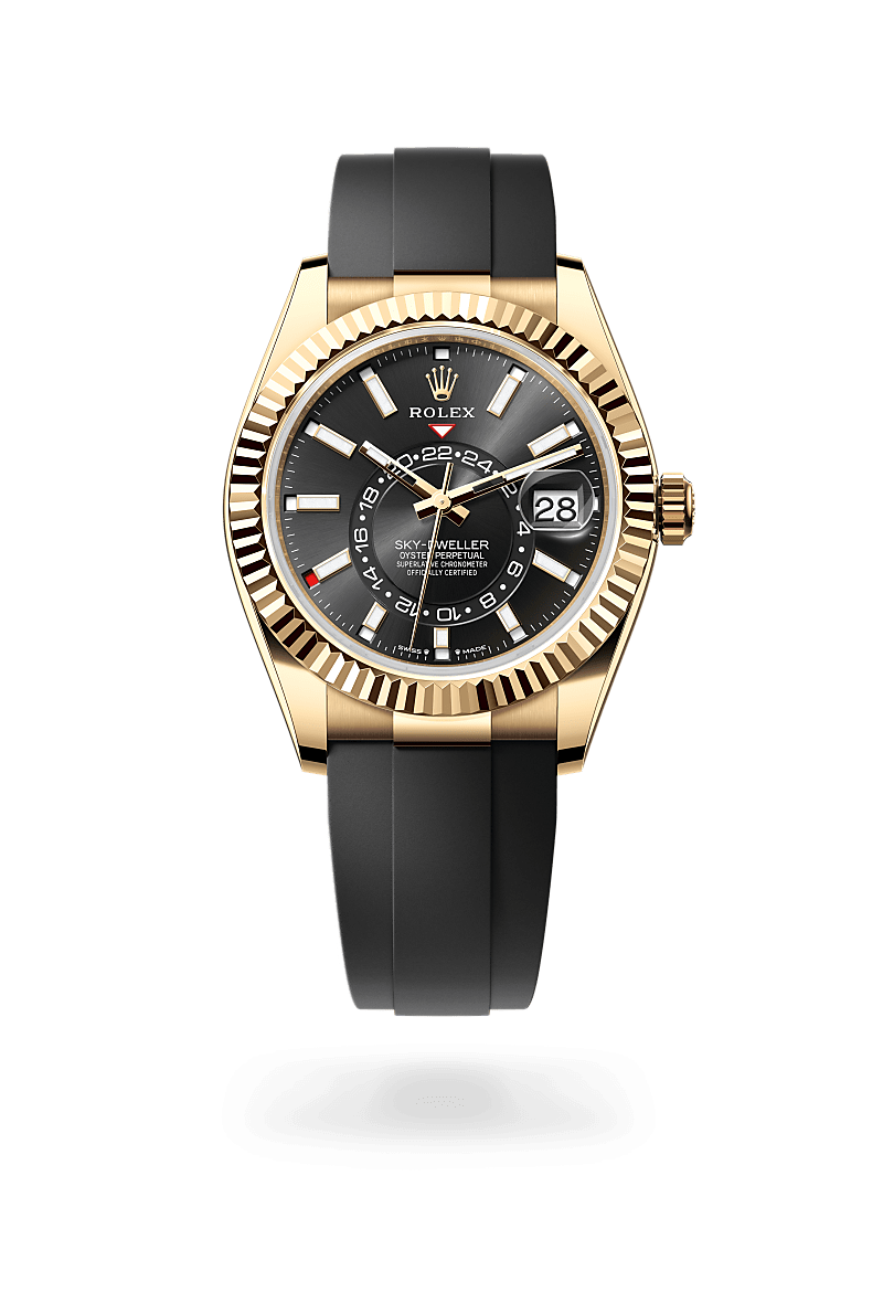 Rolex Sky-Dweller Oyster, 42 mm, yellow gold