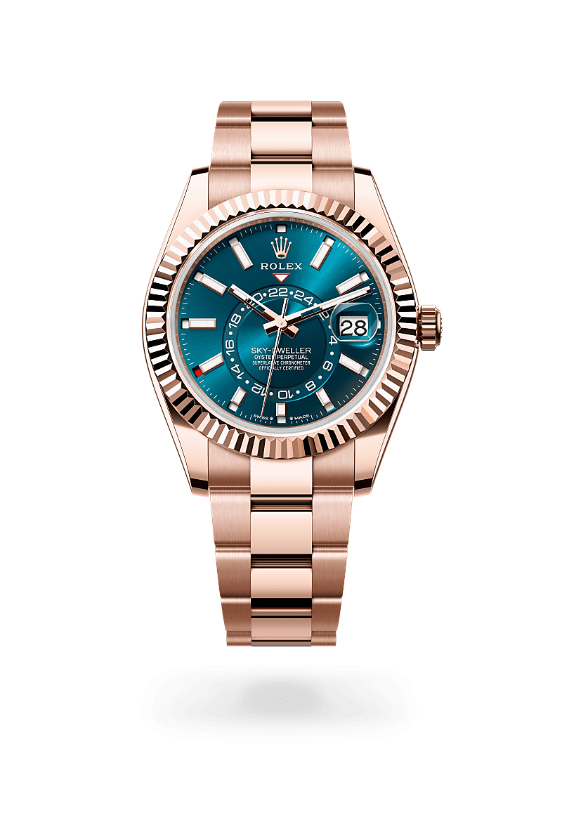 Rolex Sky-Dweller Oyster, 42 mm, Everose gold