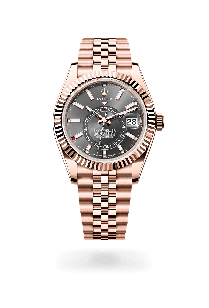 Rolex Sky-Dweller Oyster, 42 mm, Everose gold