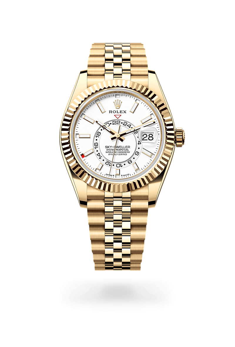 Rolex Sky-Dweller Oyster, 42 mm, yellow gold